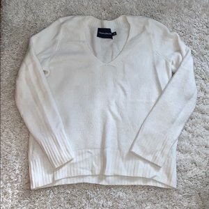 Over sized Calvin Klein white sweater